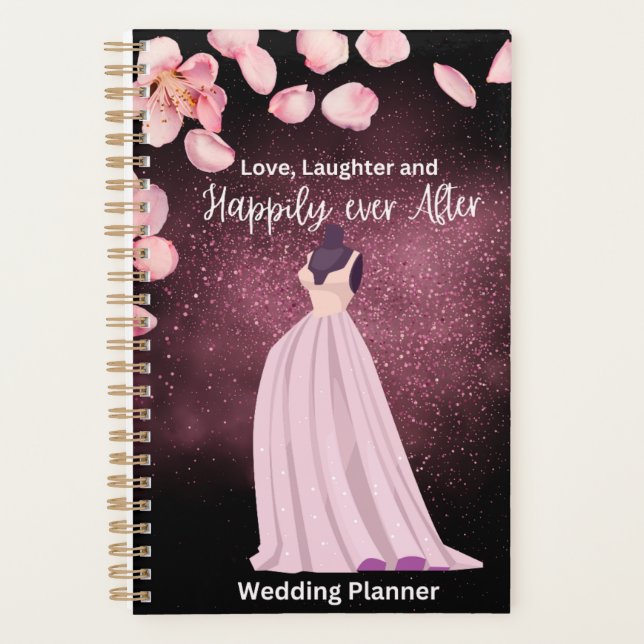 Agenda Amor, Planner de Casamento de Raios (Frente)