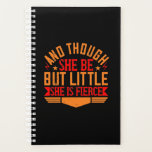 Agenda And Though She Be But Little, She Is Fierce<br><div class="desc">Use as a pregnancy announcement to grandparents,  dad or surprise baby announcement to family. Also makes a great baby shower gift for new mom's!</div>