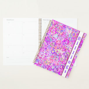 Agenda Anéis de pinks coloridos e muito mais