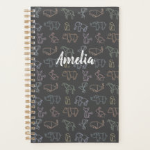 Animais Origami de Geometria Personalizável Colori