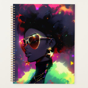 Agenda Anime Girl African American Art