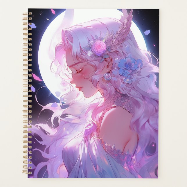 Agenda Anime Moon Princess Fantasy Art (Frente)