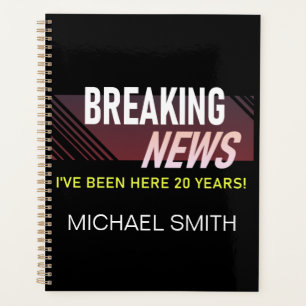 Agenda Aniversário de Trabalho de 20 anos 20 funcionários