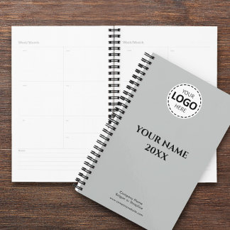 Agenda Ano Personalizado, Logotipo, Nome e Texto, Diário