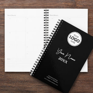 Agenda Ano Personalizado, Logotipo, Nome e Texto, Diário