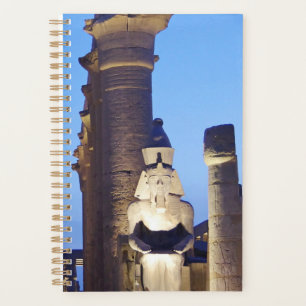 Agenda Antigo Egito Faraó Ramses Estátua Gigante Karnak