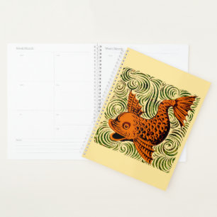 Agenda Antiguidade de Peixe Azulejo Antigo