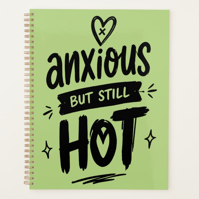 Agenda Anxious But Hot (Frente)