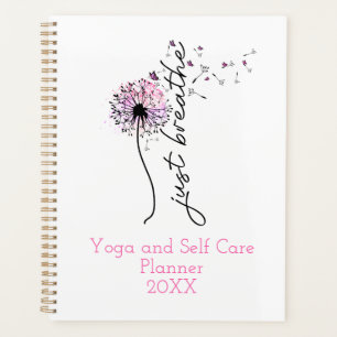 Agenda Apenas Respire Dandelion Butterfly Yoga Auto Cuida