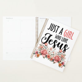 Agenda Apenas Uma Menina Que Ama Jesus