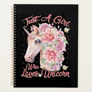 Agenda Apenas Uma Menina Que Ama Unicórnio