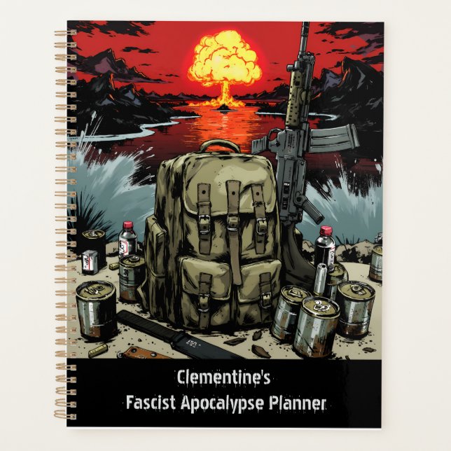 Agenda Apocalypse Survival Kit Personalized (Frente)