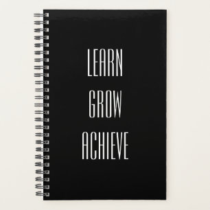 Agenda Aprenda, cresça, alcance receitas simples para se