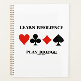 Agenda Aprenda Resilience Play Bridge Quatro Conjuntos de