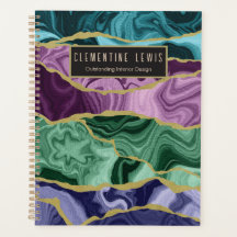 Aquaock Watercolor Agate V2 Personalizável