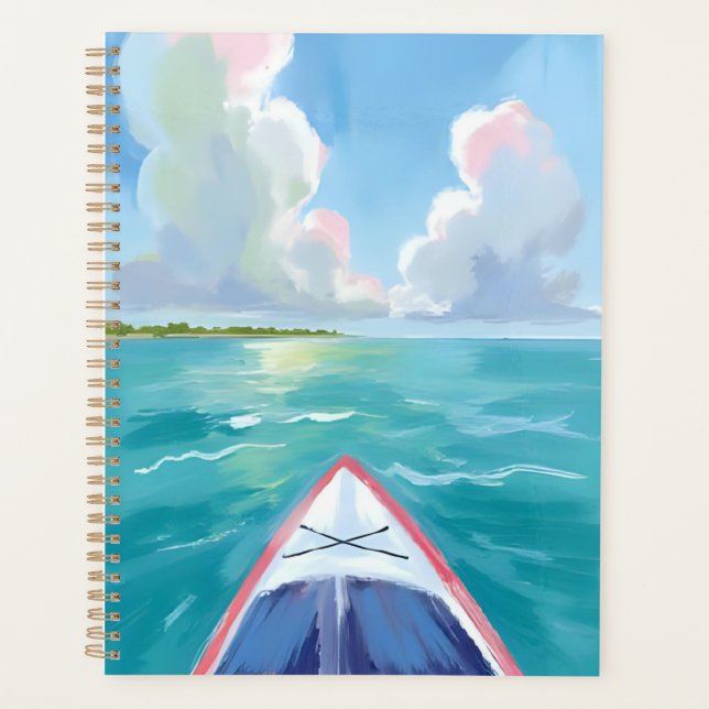 Agenda Aquarela do Lago de Caiaque (Frente)
