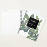 Agenda Aquarela eucalipto deixa pessoal elegante<br><div class="desc">Aquarela eucalipto deixa pessoal elegante Planner. Você pode personalizá-lo e adicionar seu próprio nome, texto e ano.</div>