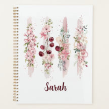 Aquarela Floral de Cerejeira, Adicionar Nome