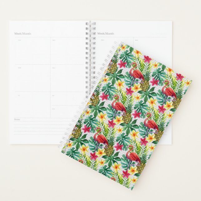 Agenda Aquarela tropical (Exibição)