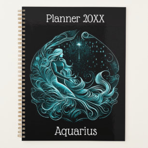 Agenda Aquarius Zodiac Planner