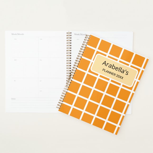 Agenda Arabella personalizável (Exibição)