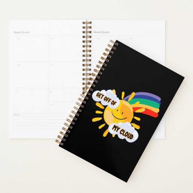Agenda Arco-Íris Colorido Sai da Minha Nuvem (Exibição)