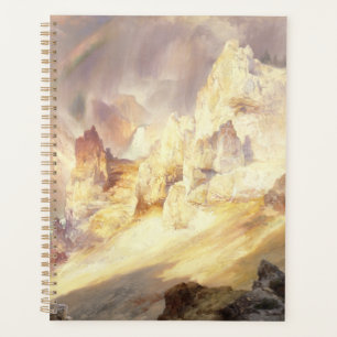 Agenda Arco-Íris Sobre Yellowstone, Moran 1900
