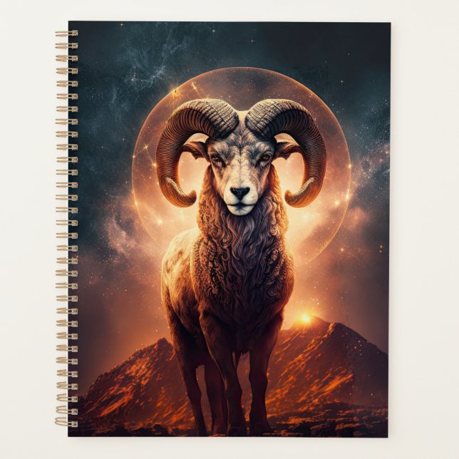 Agenda Aries Yarly Planner (Frente)