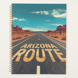 Agenda Arizona Route Desert Road Graphic Art