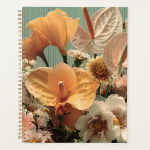 Agenda Arranjo Floral de Antúrio e Flores Tropicais
