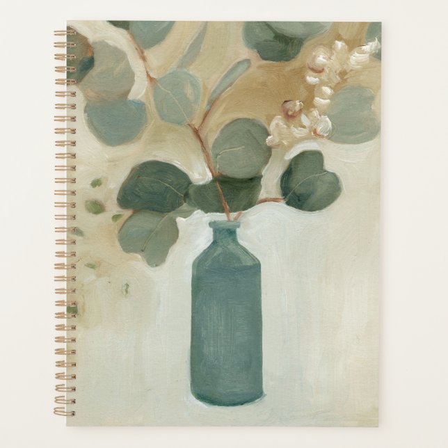 Agenda Arranjo neutro - Greenerescência em Vase (Frente)