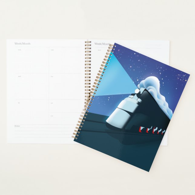 Agenda Art Deco Locomotive (Exibição)
