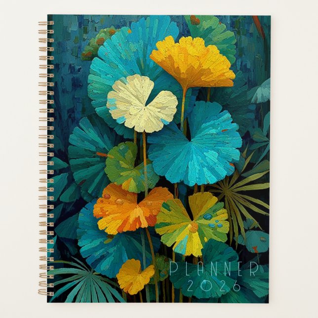 Agenda Art Deco Tropical (Frente)