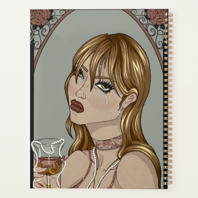 Agenda Art nouveau (Verso)