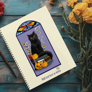 Agenda Art Nouveau Black Cat