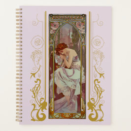 Agenda Art Noveau Alphonse Mucha Night Rest