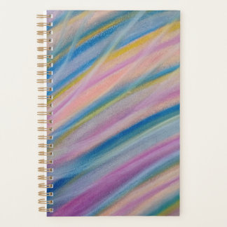 Agenda Arte abstrata colorida única P8