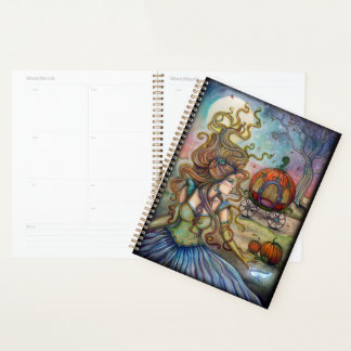 Agenda Arte de fantasia de princesa de conto de fadas por