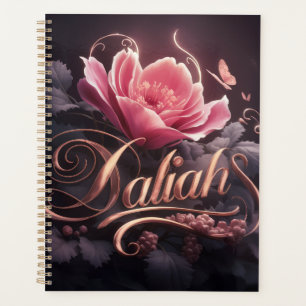 Agenda Arte de Nome Floral: Daliah
