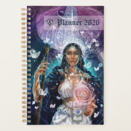 Agenda arte do cartão da Summa Sacerdotisa do Tarot