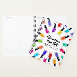 Agenda Arte em Esmalte de Unhas Bright Rainbow Tech Salão