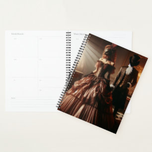 Agenda Arte Fantasia Steampunk Vitoriana Máscara