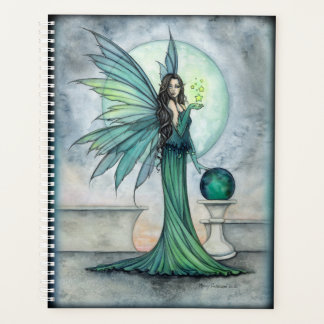 Agenda Arte Fantástica das Fadas Índigo e Jade