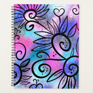 Agenda Arte floral engraçada