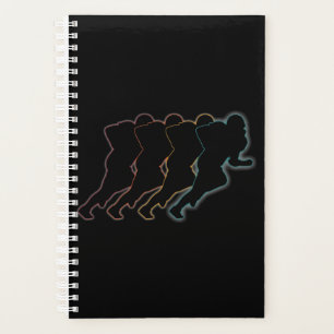 Agenda Arte Retro de Futebol Americano