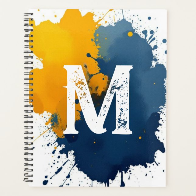 Agenda Artist's Paint Splatter (Frente)