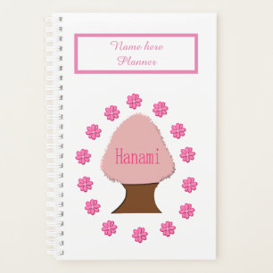 Agenda Árvore de Cereja Japonesa Hanami Personalizada