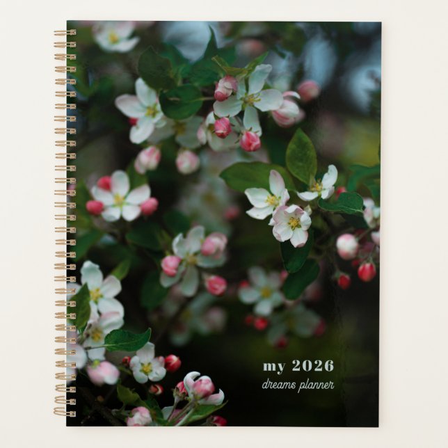 Agenda Árvore de maçã em flor (Frente)