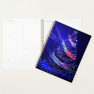 Agenda Árvore de Natal SlipperyJoe digital translúcida ve