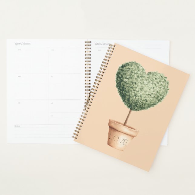 Agenda Árvore do Coração Amor (Exibição)